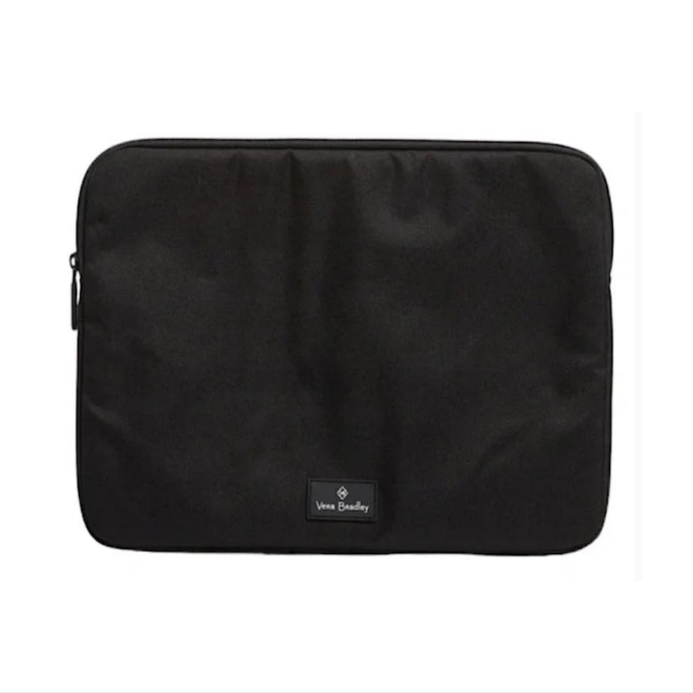 SOLD Vera Bradley Lighten Up Laptop Sleeve in Black
